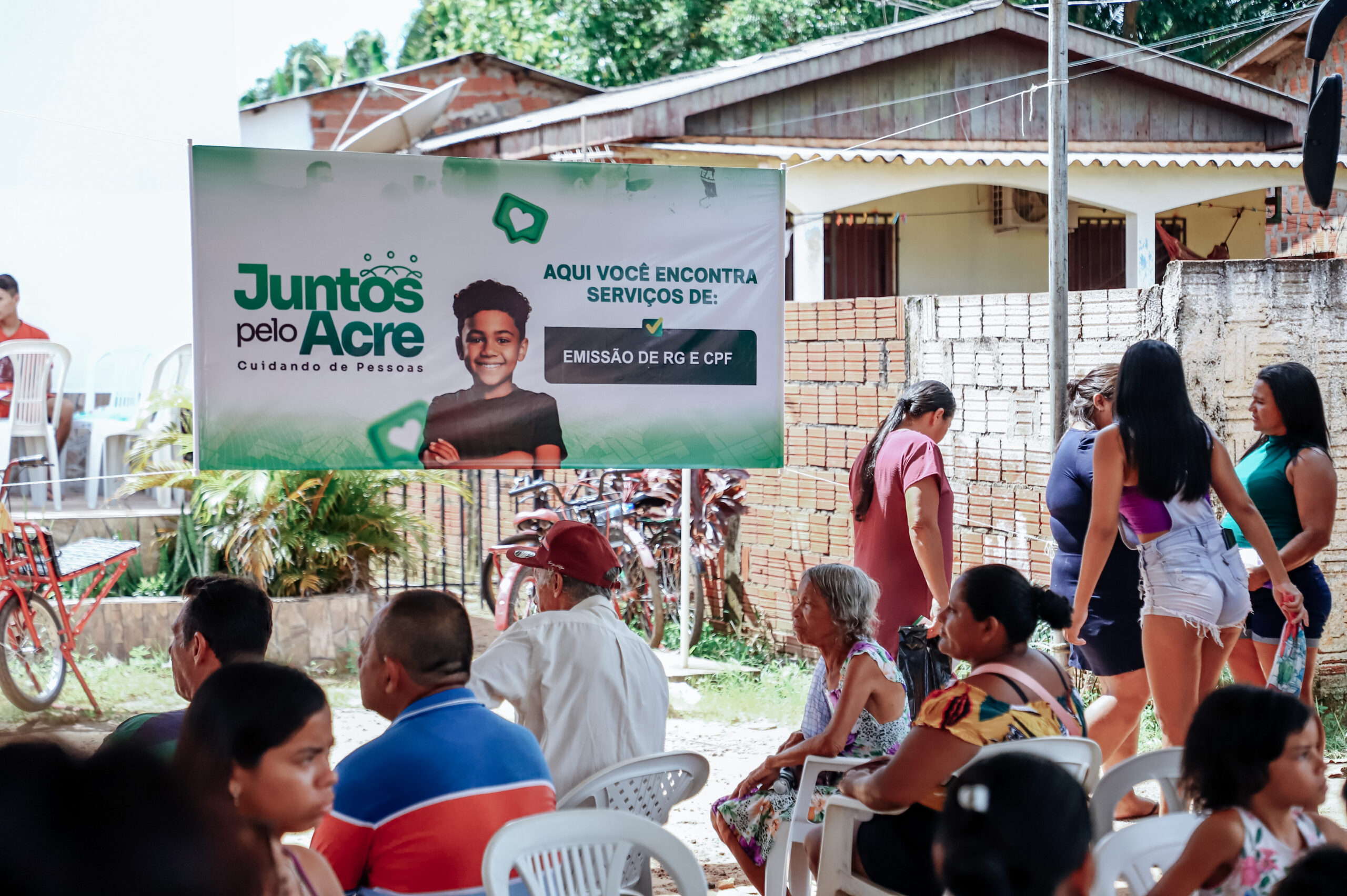 Governo do Acre atendeu mais de 4 mil pessoas no projeto Juntos Pelo Acre, no Taquari