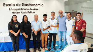 A escola de gastronomia oferta um ensino diferenciado e de qualidade, além de um espaço bem estruturado e aparelhado, facilitando a formação de profissionais qualificados para o mercado de trabalho. Foto: Ascom IEPTEC