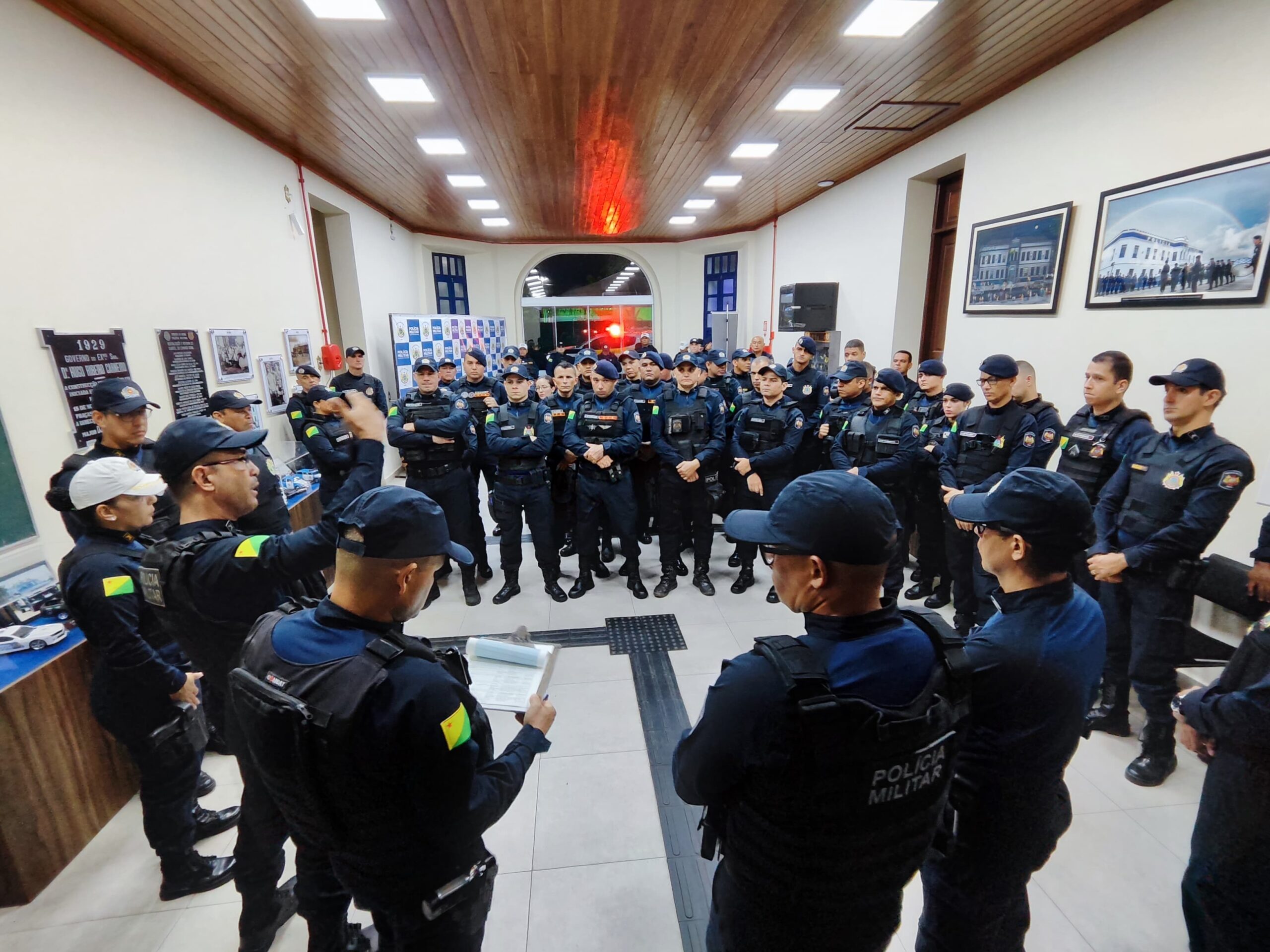 Cerca de 150 policiais militares atuam nos dois grandes eventos da capital. Foto: Joabes Guedes.