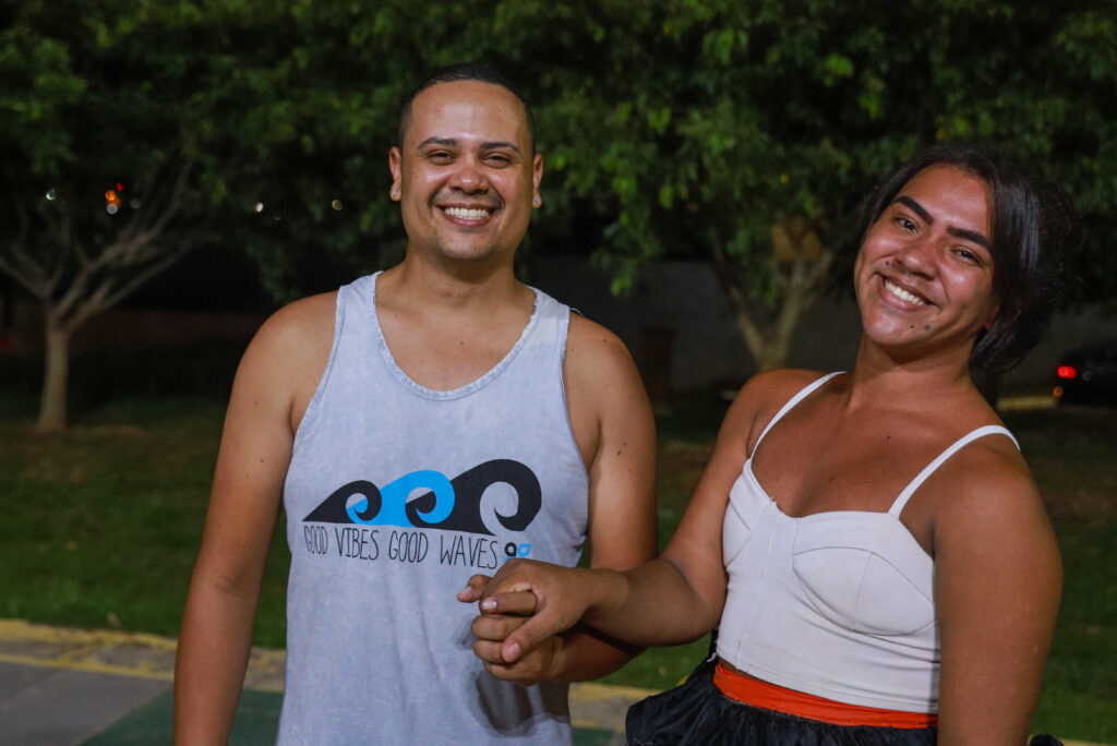 Júnior Martins e Nicole Souza são quadrilheiros da Sassaricano na Roça. Foto: Marcos Vicentti/Secom