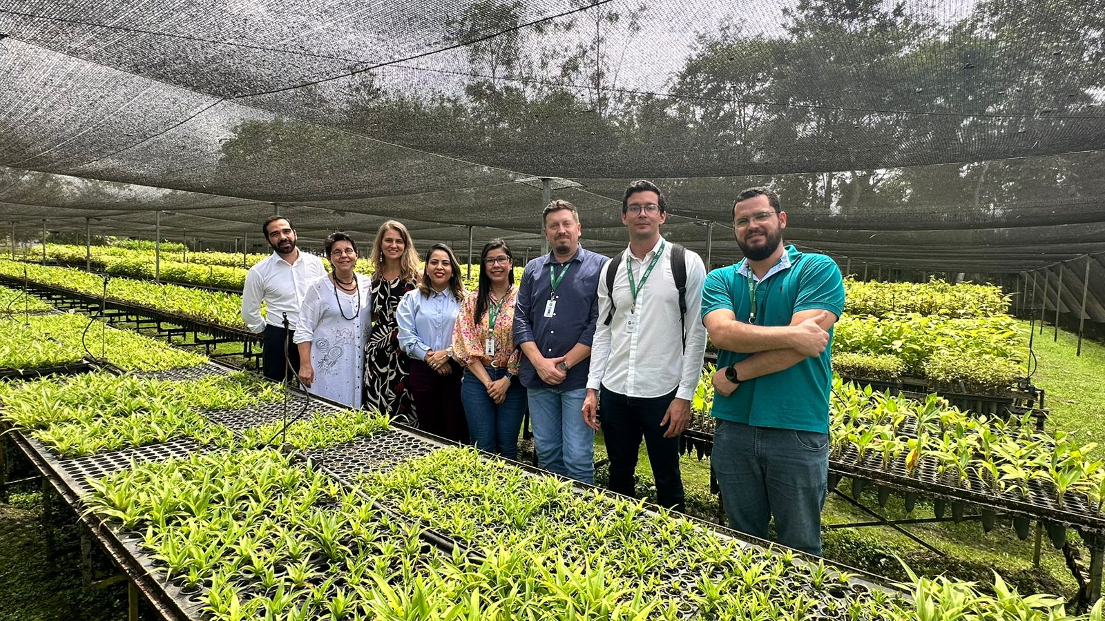 No Acre, representantes do BNDES fazem visita técnica ao Viveiro da Floresta e à Biofábrica Clones da Amazônia