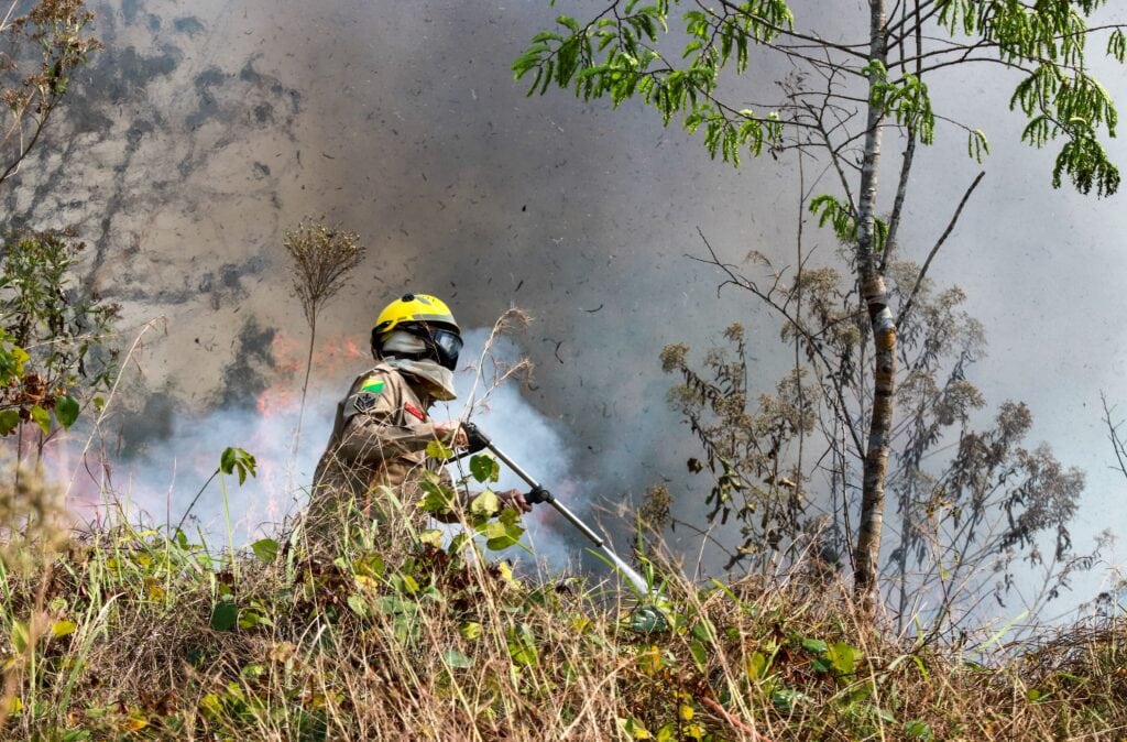 Guarnição vai orientar o Município, articular ações com a Defesa Civil Municipal e estreitar relação com a comunidade, para informar sobre danos e males causados pelos incêndios. Foto: Marcos Vicentti/ Secom