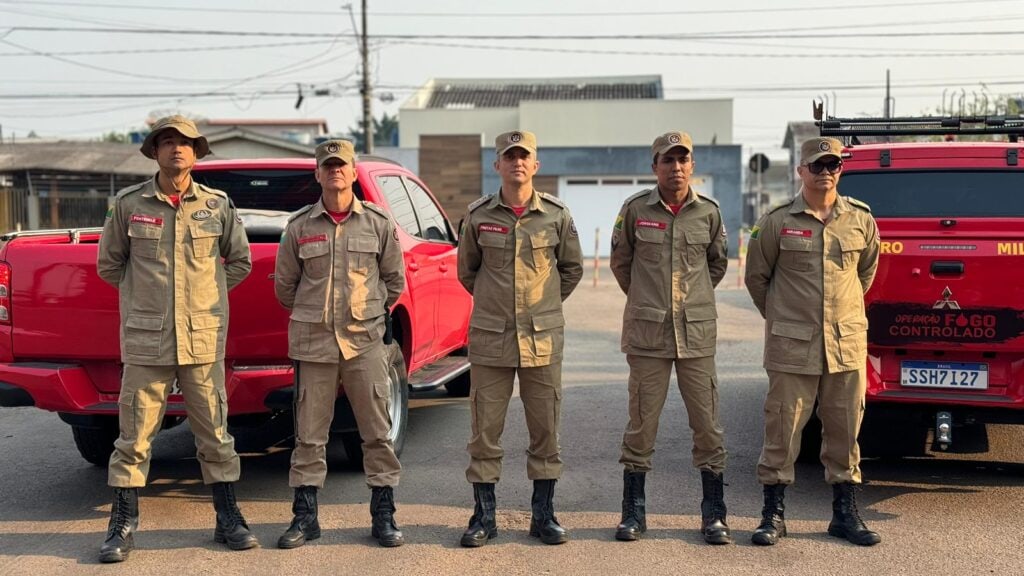 Guarnição enviada ao Jordão é liderada pelo segundo-tenente Fabrício Machado e composta pelo terceiro-sargento Georgeano da Conceição, subtenente Francisco de Miranda e soldado Luciclenio Fontenelli. Foto: cedida