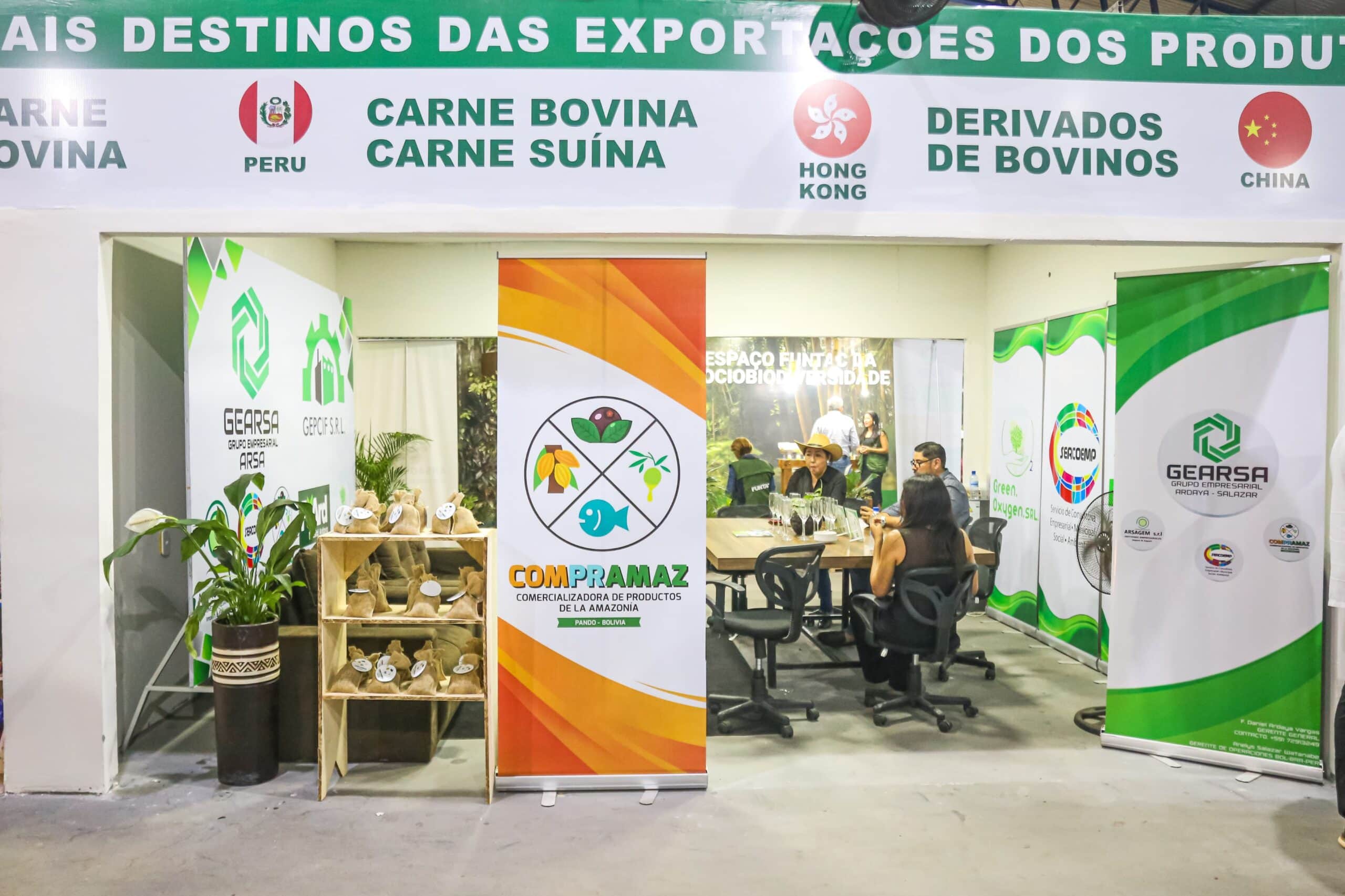 A convite do governo do Acre, diversos empreendimentos bolivianos e peruanos participaram da 49ª edição da Expoacre. Foto: Marcos Santos/Secom