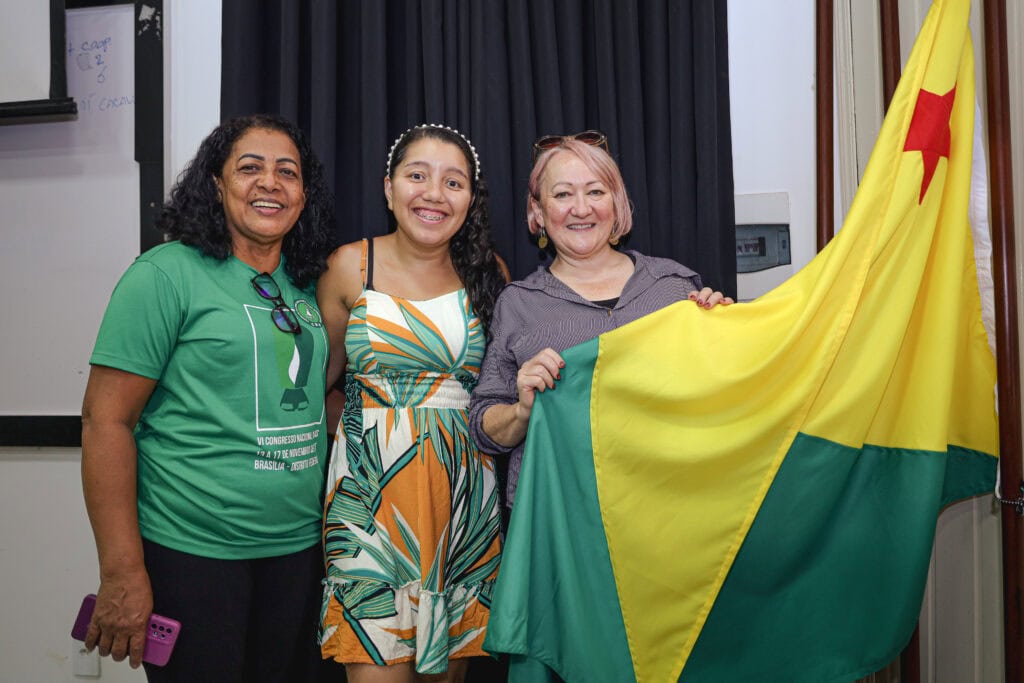 Ministra do Clima ficou a par das políticas públicas e dos esforços para geração de oportunidade em negócios sustentáveis que beneficiem as mulheres daquela regional. Foto: José Caminha/Secom