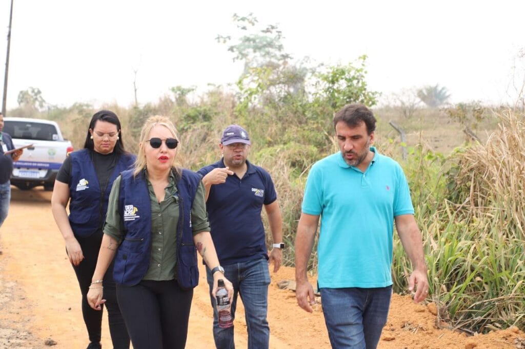 No Acre, representante do Ministério da Integração e Desenvolvimento visita obras de infraestrutura