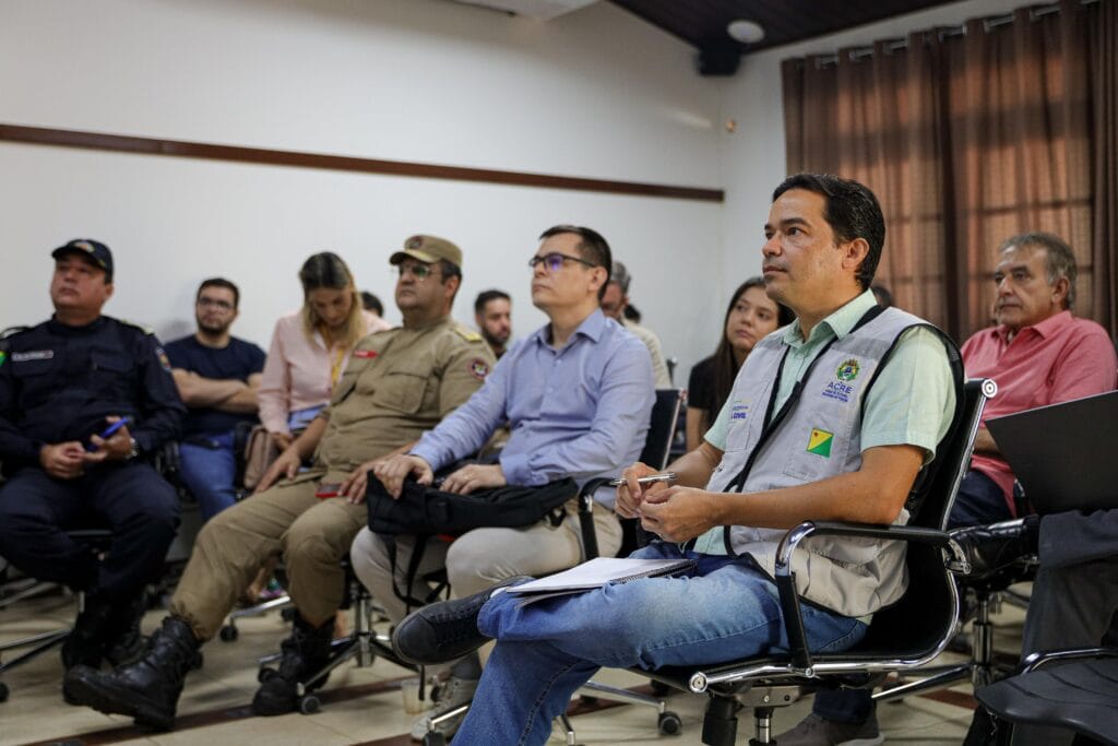 Representantes de diversos órgãos participaram da reunião na Casa Civil. Foto: José Caminha/Secom