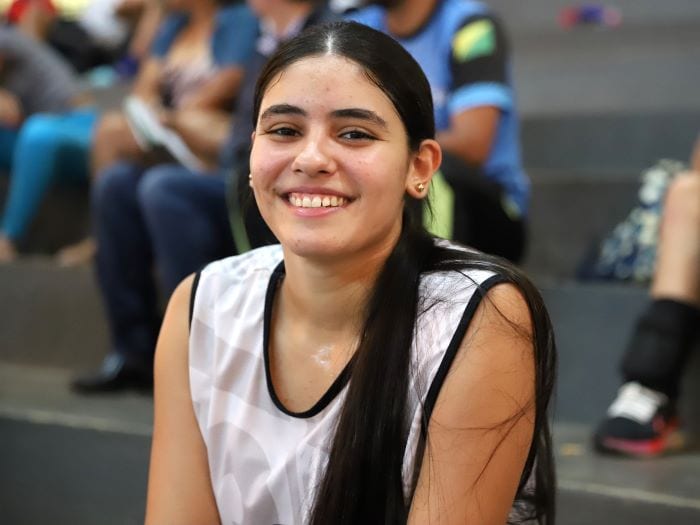 Atleta Nicole Pinheiro: “Estou feliz pela classificação”. Foto: Mardilson Gomes/SEE