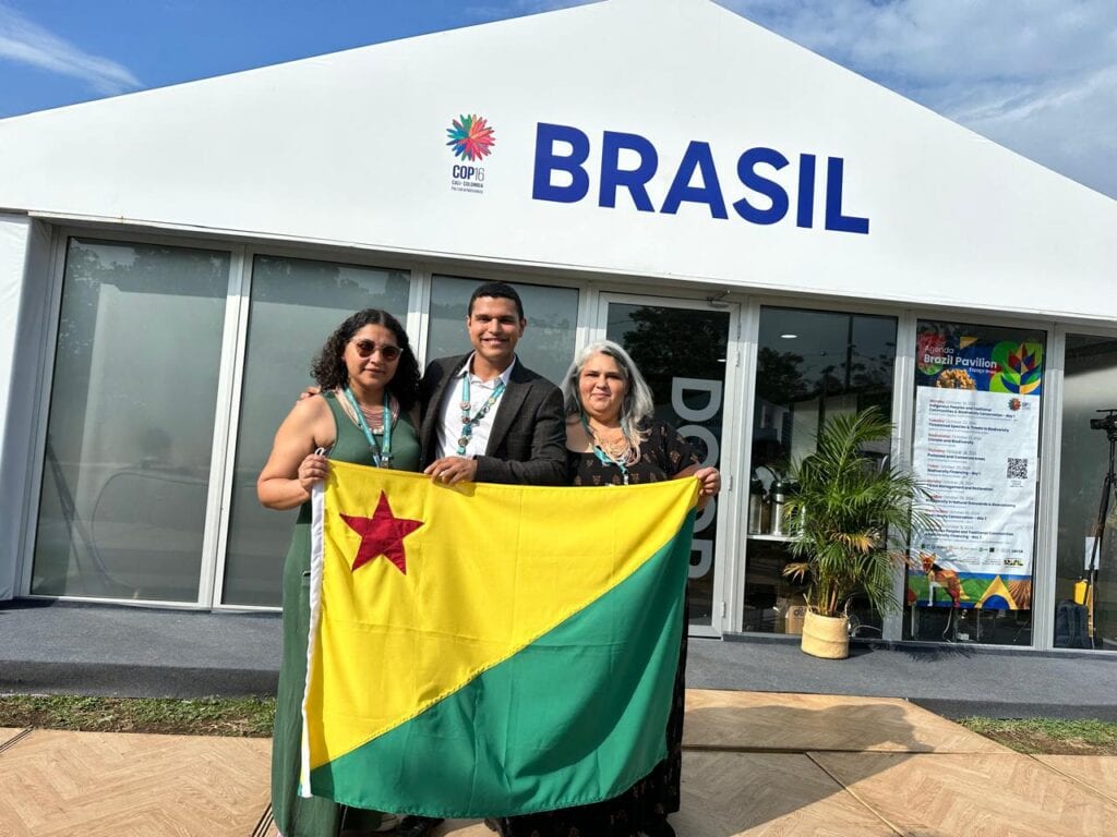 Servidores da Sema fazem parte da delegação acreana na COP16 da Biodiversidade. Foto: Arquivo pessoal