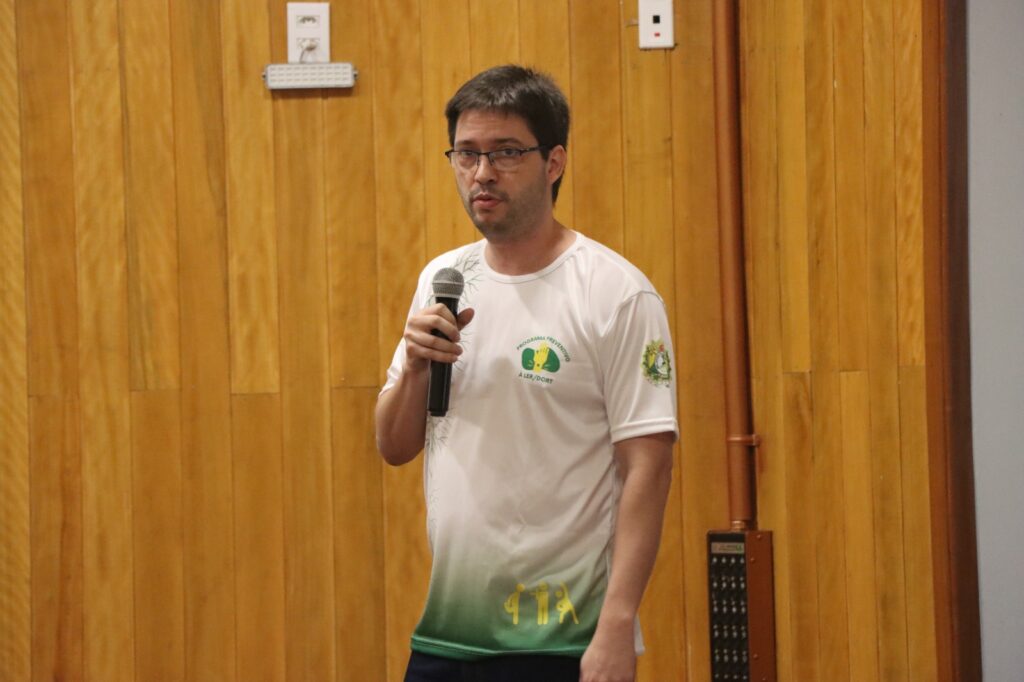 Corregedor Fernando Maia fala sobre a importância de uma corregedoria para um ambiente harmonioso e acolhedor no trabalho. Foto: José Henrique/Sefaz