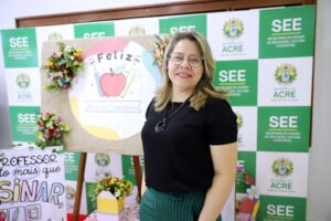 Ana Maria Vasconcelos disse que a educação financeira é importante porque há muitos servidores em situação de endividamento. Foto: Mardilson Gomes/SEE