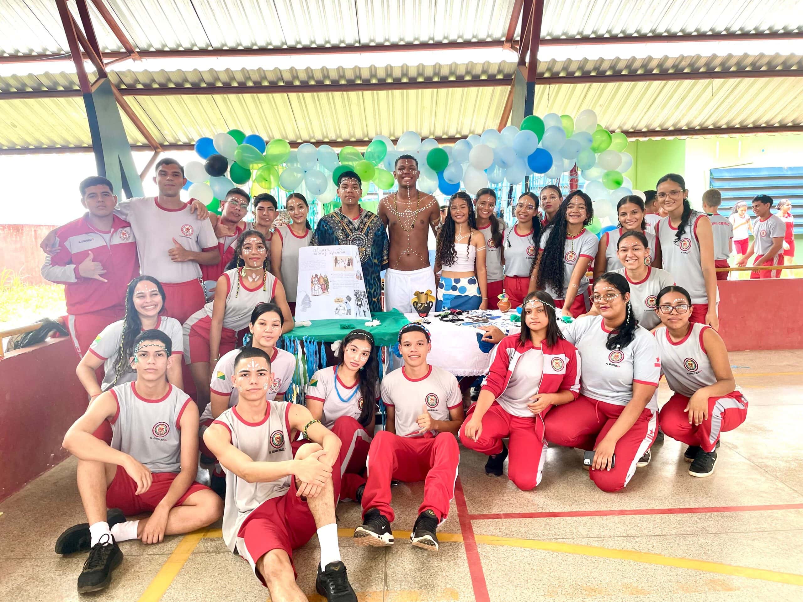 Alunos do Colégio Militar Dom Pedro II tiveram imersão no conteúdo afrobrasileiro durante o mês de novembro. (Foto: Abigail Sunamita)