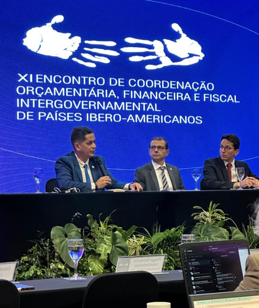 Secretário da Fazenda participou de painel sobre finanças subnacionais no evento. Foto: cedida