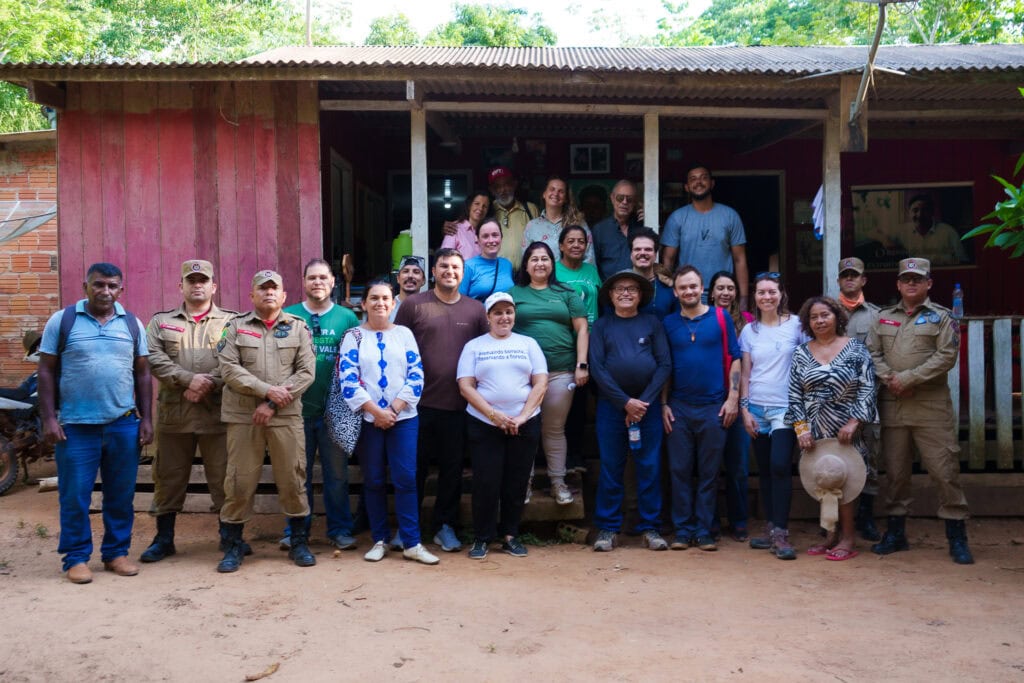 Delegação da Noruega conhece iniciativas sustentáveis na Reserva Chico Mendes. Foto: Uêslei Araújo/Sema