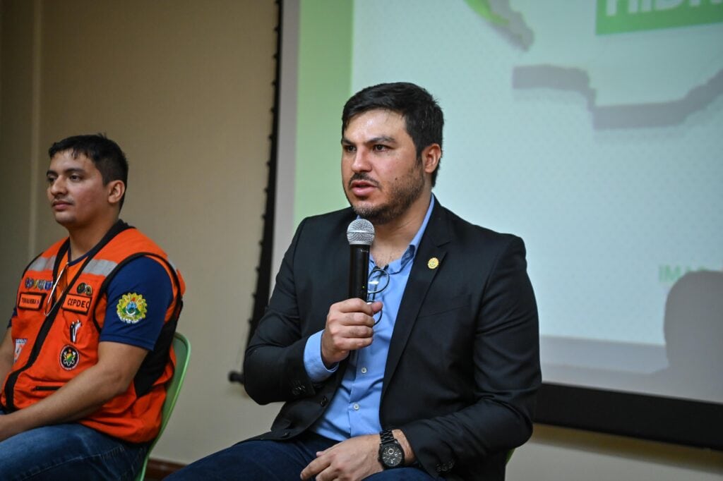 Secretário do Meio Ambiente, Leonardo Carvalho. Foto: Felipe Freire/Secom.