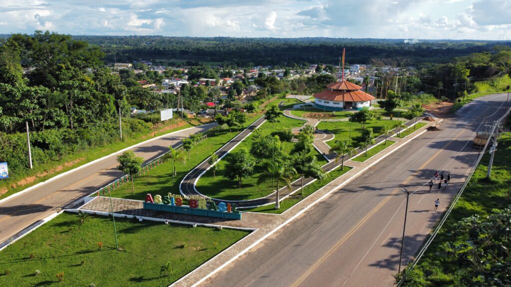 Assis Brasil, no estado do Acre, é um município brasileiro localizado na tríplice fronteira Brasil-Peru-Bolívia. Foto: Edinho Ferreira/Prefeitura de Assis Brasil