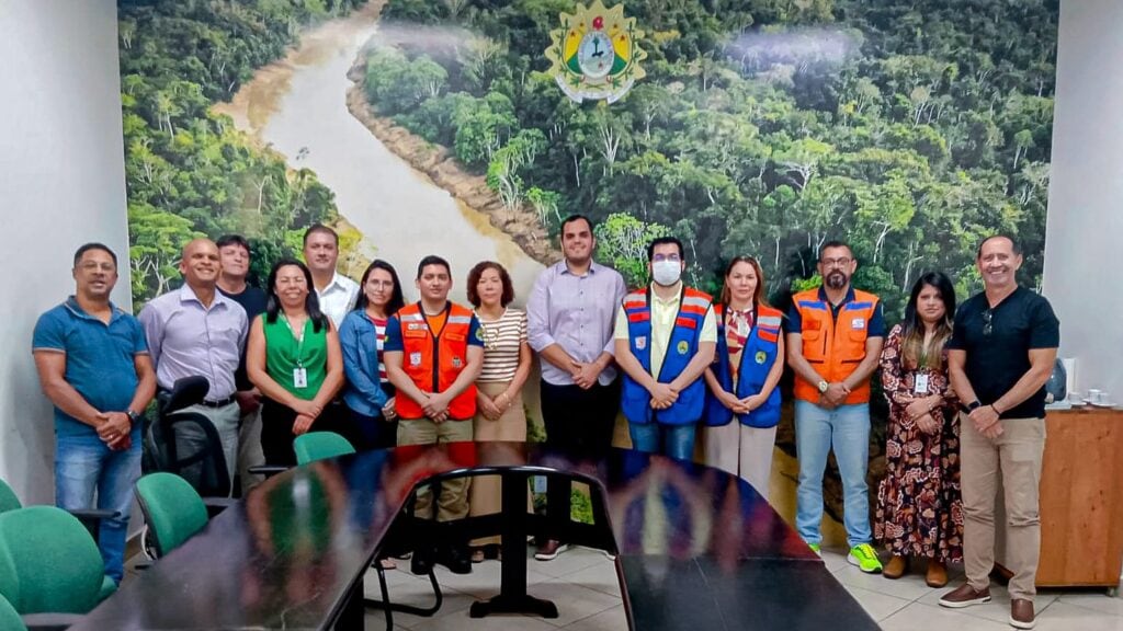 Governo do Acre investe em novas plataformas para monitoramento de rios e chuvas. Foto: Uêslei Araújo/Sema