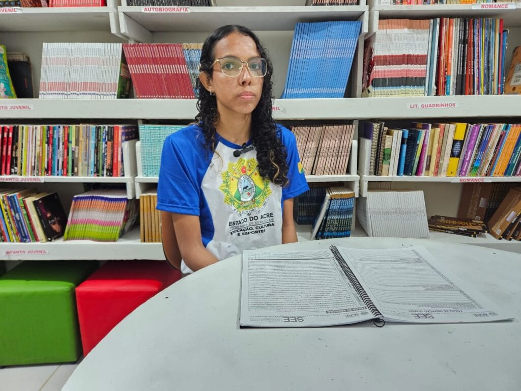 Além de Wellen Ferreira, outros 16 alunos da Escola Edmundo Pinto foram aprovados no Enem. Foto: Stalin Melo/SEE