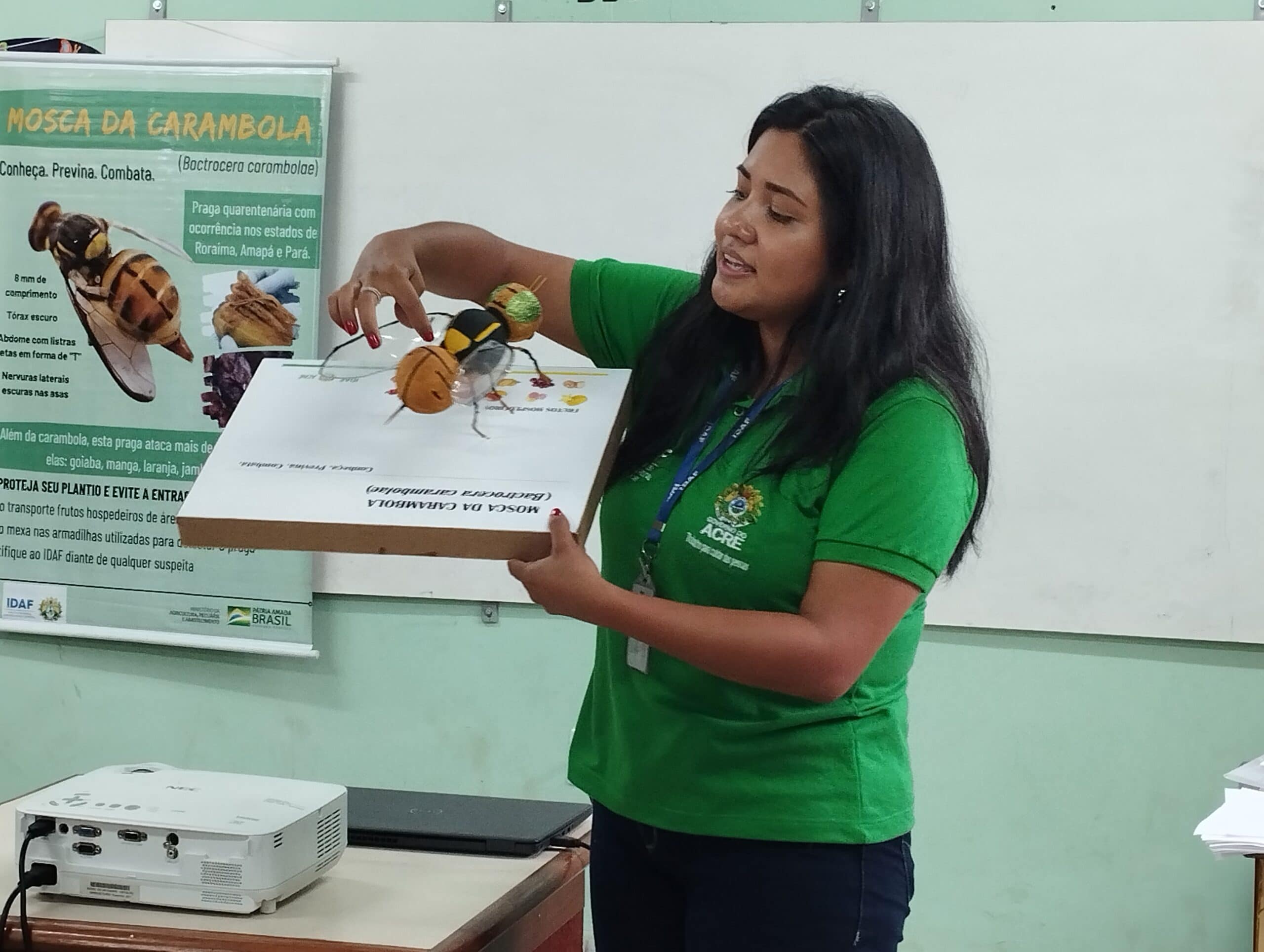 Proposta é de que todos se tornem agentes multiplicadores da Educação Sanitária. Foto: Fabiana Matos/Idaf