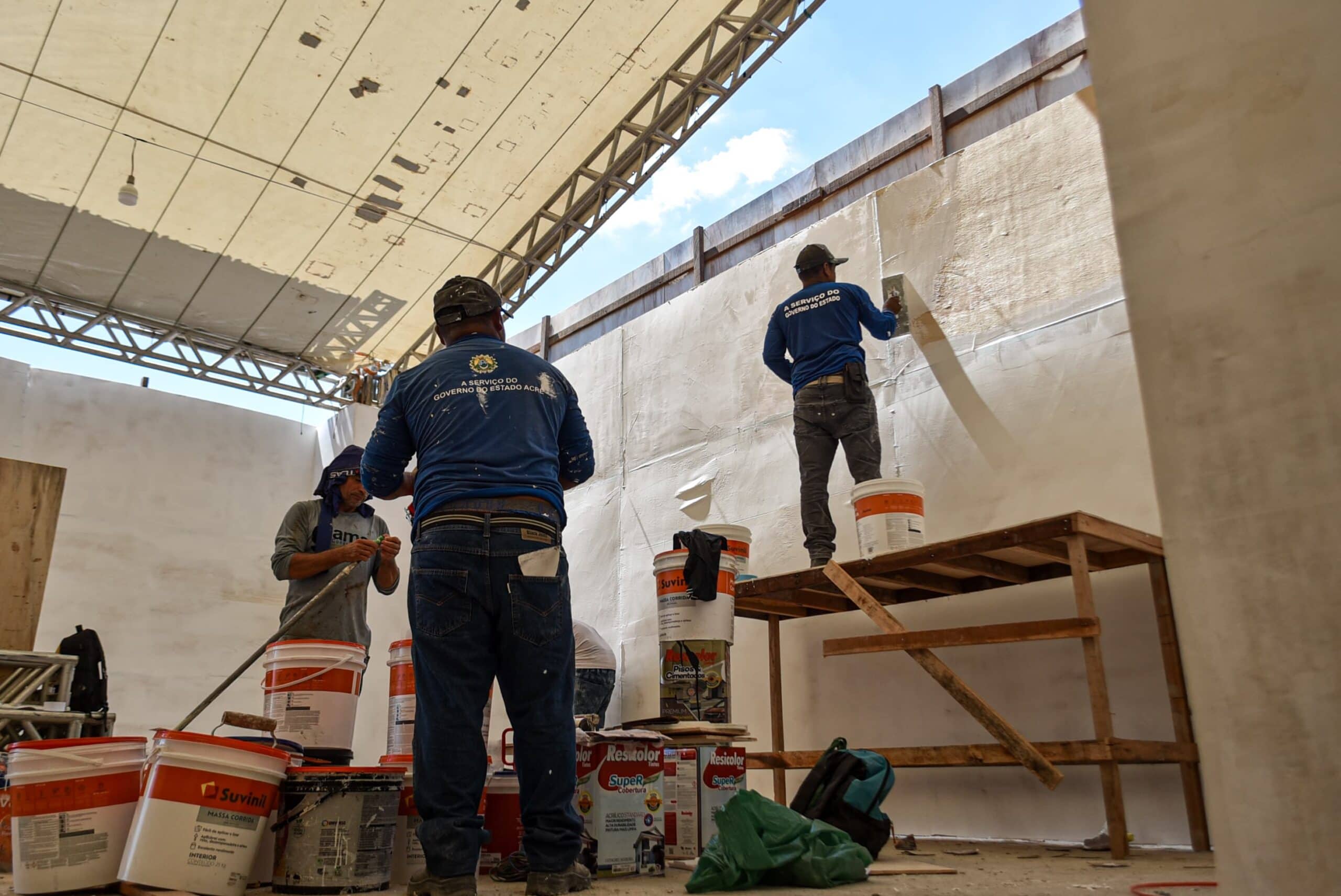 Preparativos no Parque Wildy Viana entram na fase final para receber o público da 50ª Expoacre