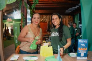 Isabele foi sorteada na roleta premiada. Foto: Bruno Moraes