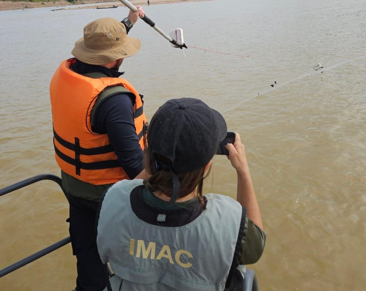 Técnicos realizaram ação no Rio Juruá. Foto: cedida