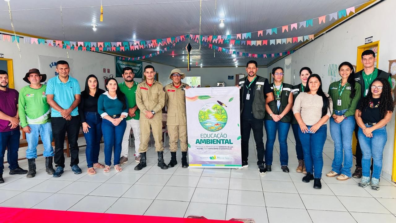 Escola Braulino Vieira de Alencar, na Comunidade Pentecostes. Foto: Divulgação/Imac.