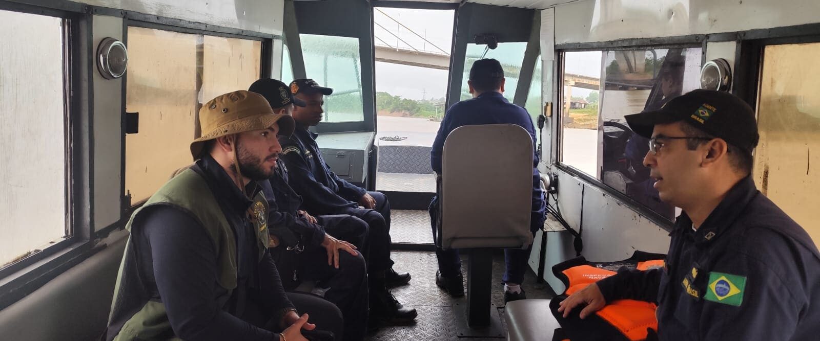 Ação contou com apoio da Marinha do Brasil. Foto: cedida