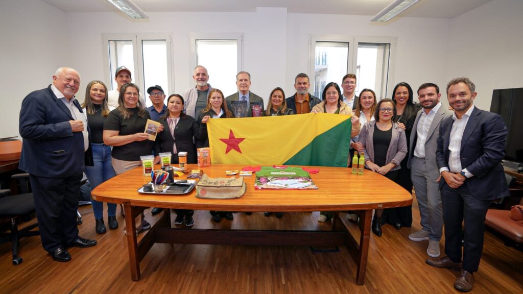 Comitiva integra produtores de café, engenheiros agrônomos e técnicos. Foto: Cleiton Lopes/Secom