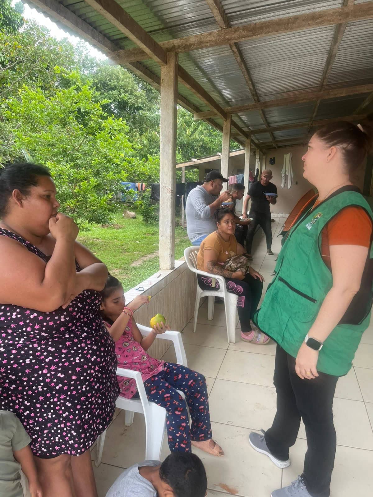 Trabalho de apoio aos migrantes envolve governos estadual, municipal e federal. Foto: cedida