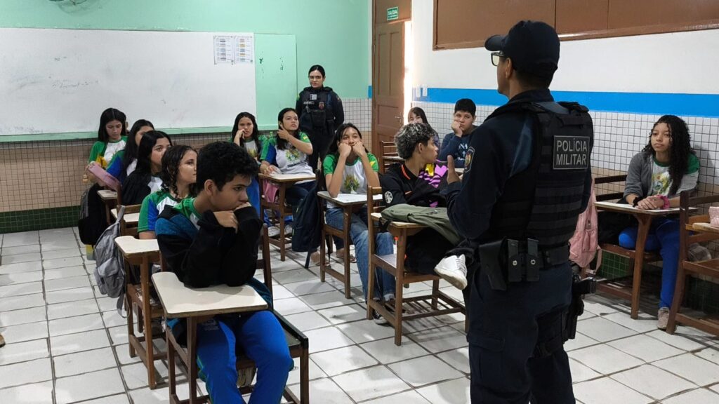 O programa é uma ação conjunta da SEE, Polícia Militar, Ministério Público e Conselho Tutelar. Foto: arquivo SEE
