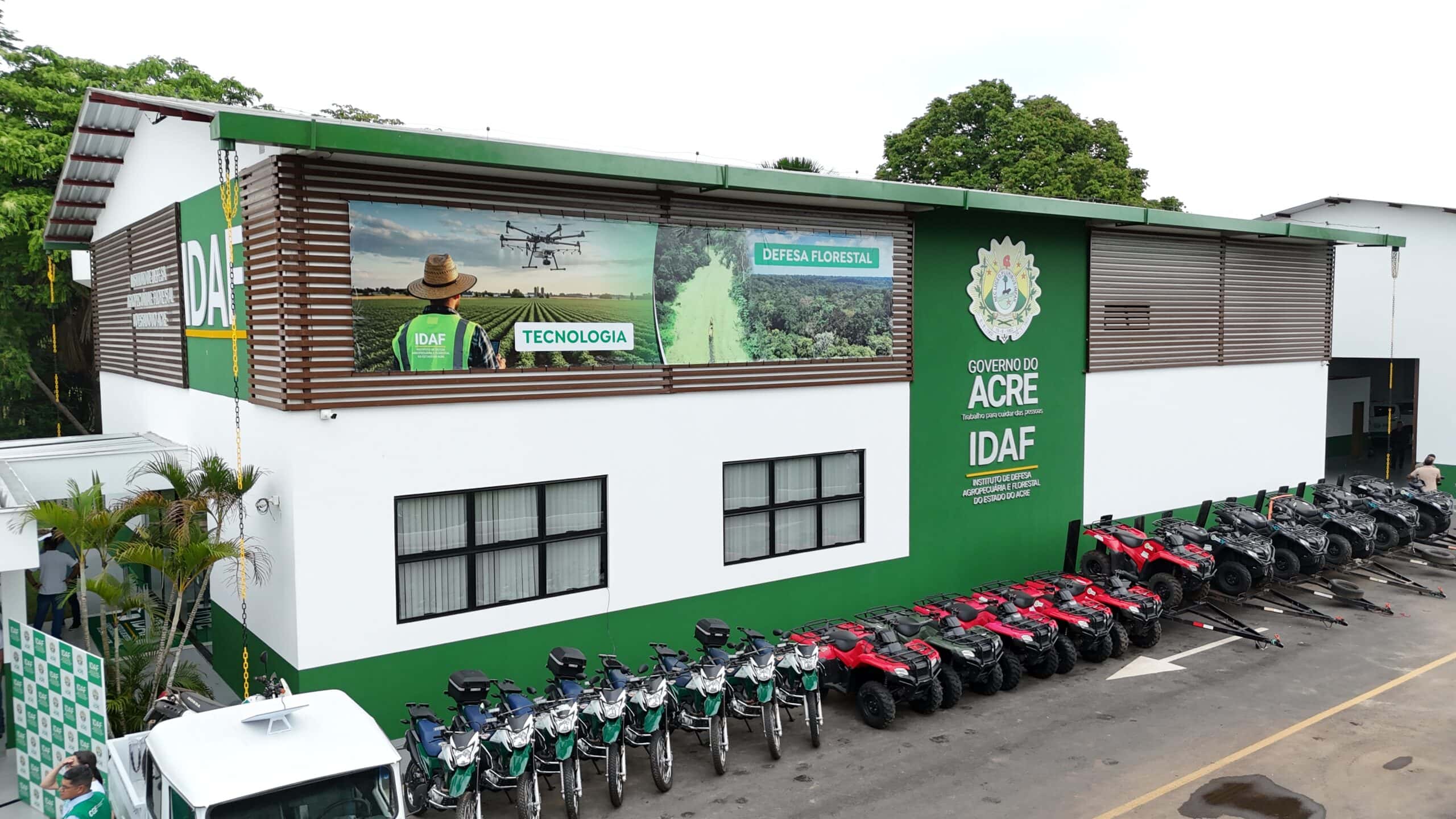 Governo do Acre inaugura novos prédios do Idaf e reforça modernização da defesa agropecuária no estado