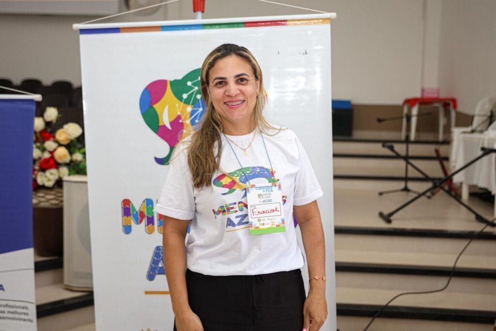 Mãe de jovem autista agradece ao governo do Estado pelo programa, que reconhece e valoriza o protagonismo das mães atípicas. Foto: José Caminha/Secom