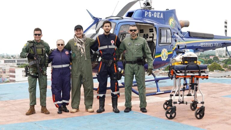 Acre alcança excelência em resgates aeromédicos com atuação integrada do Ciopaer e Samu