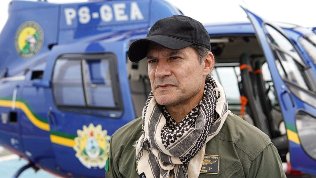 Coronel Cleiton Almeida destacou a importância dos investimentos públicos na área. Foto: Samuel Moura/Secom