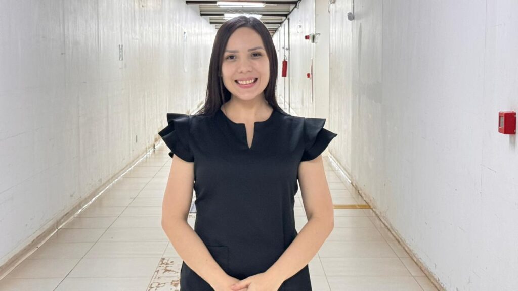 “Em nome da Sesacre, do Hospital da Criança e da Residência Médica de Pediatria, estamos muito felizes com esse desfecho”, disse a médica Aline Pontes. Foto: Agnes Cavalcante/Sesacre