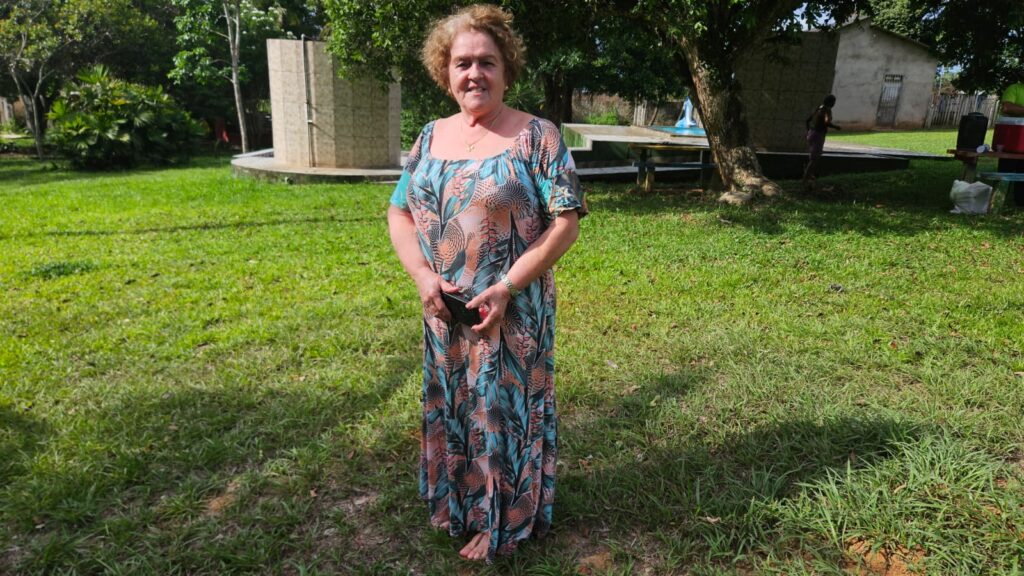 Professora Stella Maria Cardoso: “Isso é uma forma de inclusão”. Foto: Stalin Melo/SEE