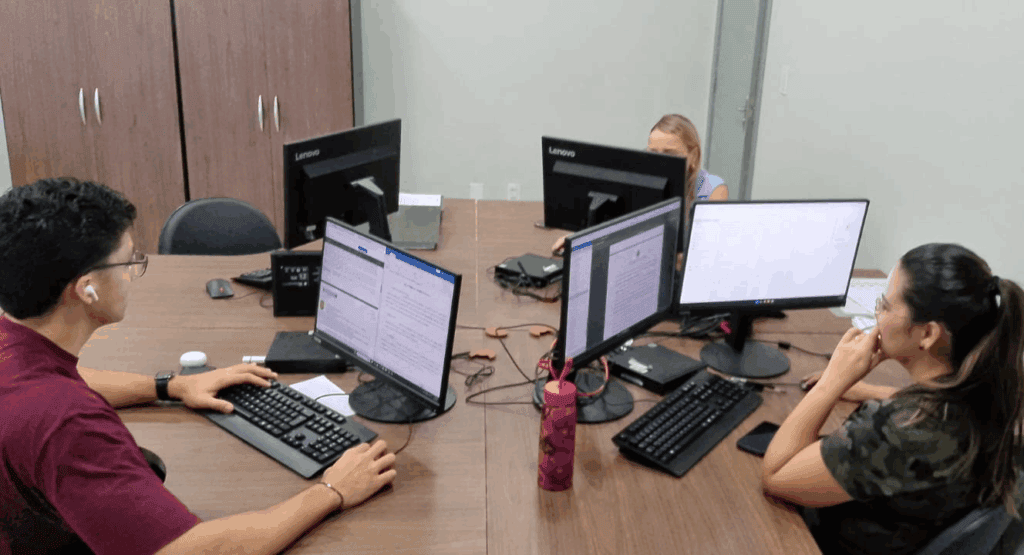 Polícia Civil inicia força-tarefa na DEAM durante os 21 Dias de Ativismo pelo Fim da Violência contra a Mulher. Foto: assessoria/PCAC