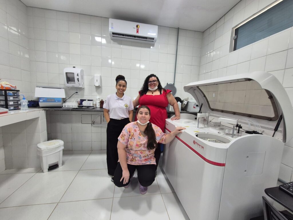 Laboratório recém reformado já atende a demanda local há dois meses. Foto: cedida
