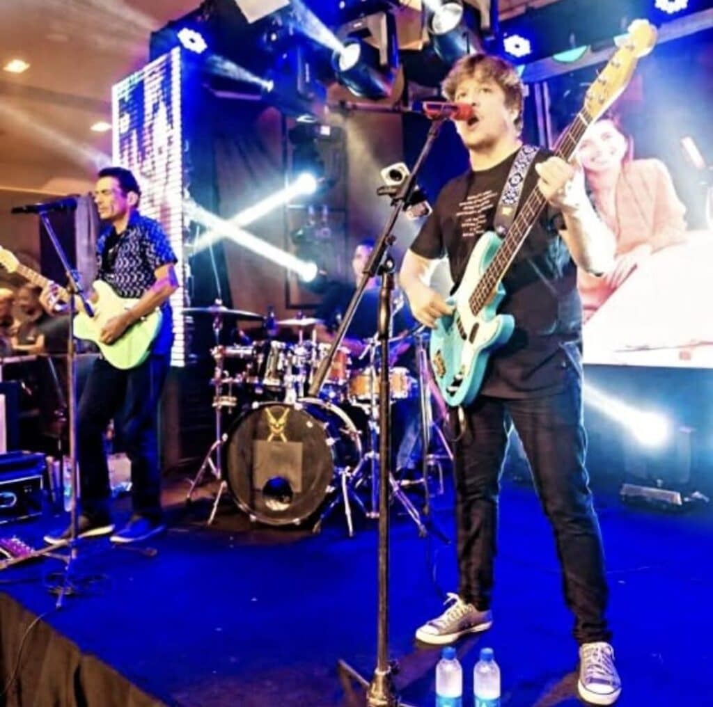 Banda Machine Blues é uma das atrações da capital para o público cruzeirense na AABB. Foto: cedida