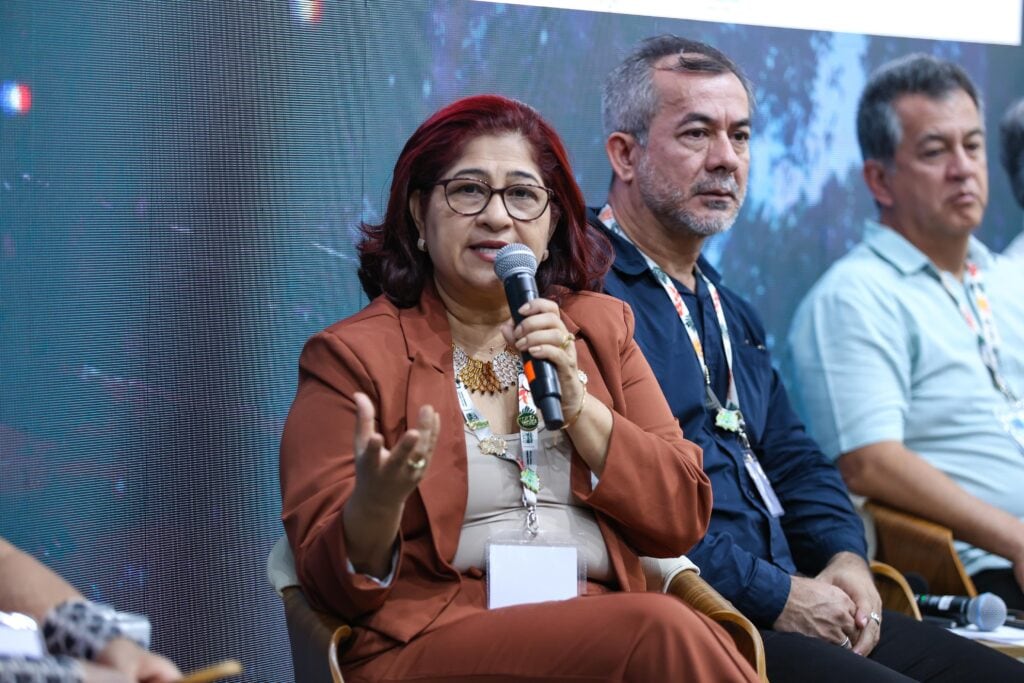 Presidente do IMC, Jakislande Araújo abordou a temática relacionada ao Sisa. Foto: Pedro Devani/Secom