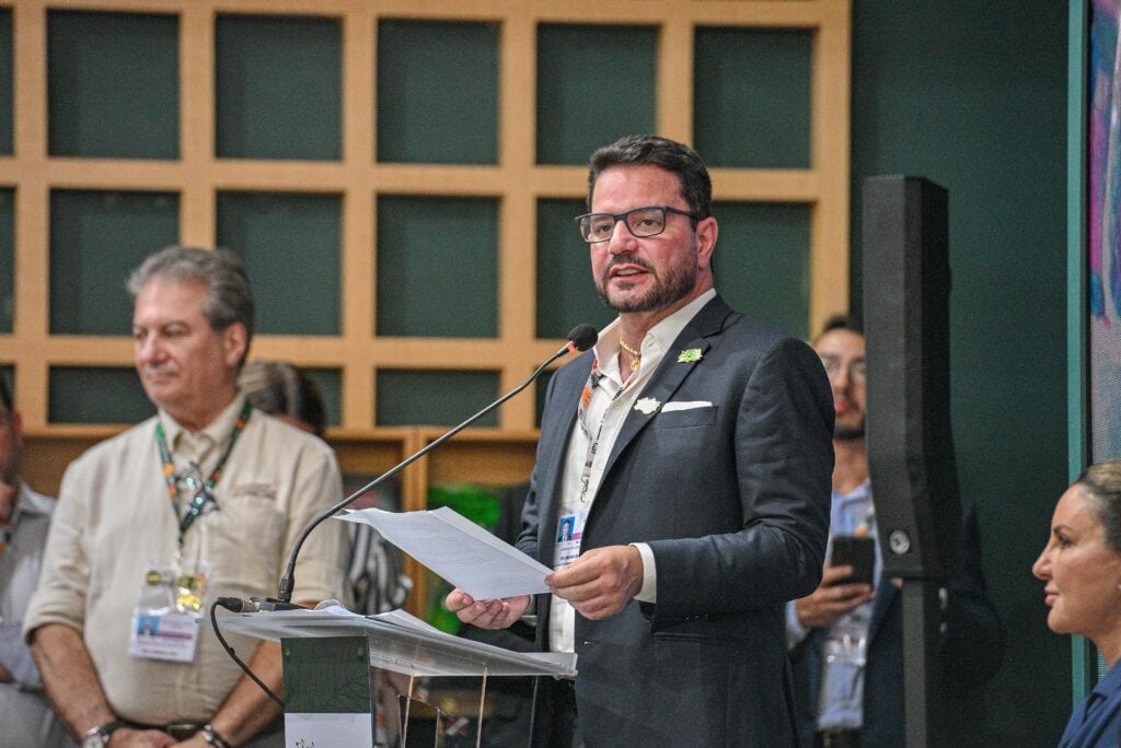 Governador falou sobre a importância da união dos estados da Amazônia Legal. Foto: Diego Gurgel/Secom