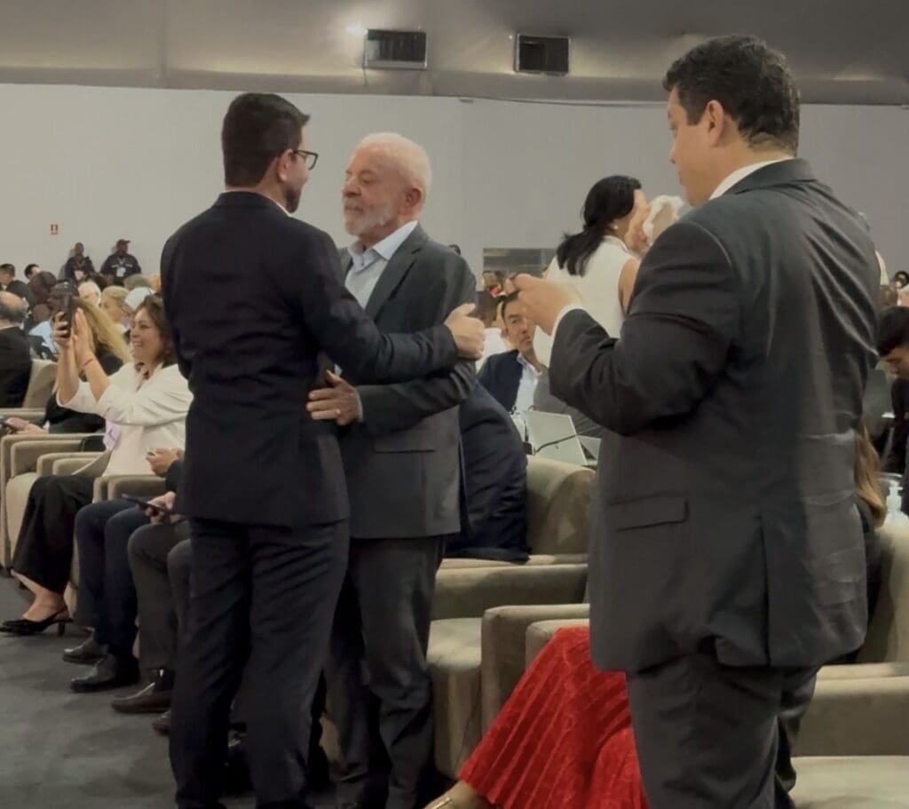 Governador Gladson Camelí esteve junto ao presidente Lula na abertura da COP30. FORO: Hadassa Menezes/ Secom