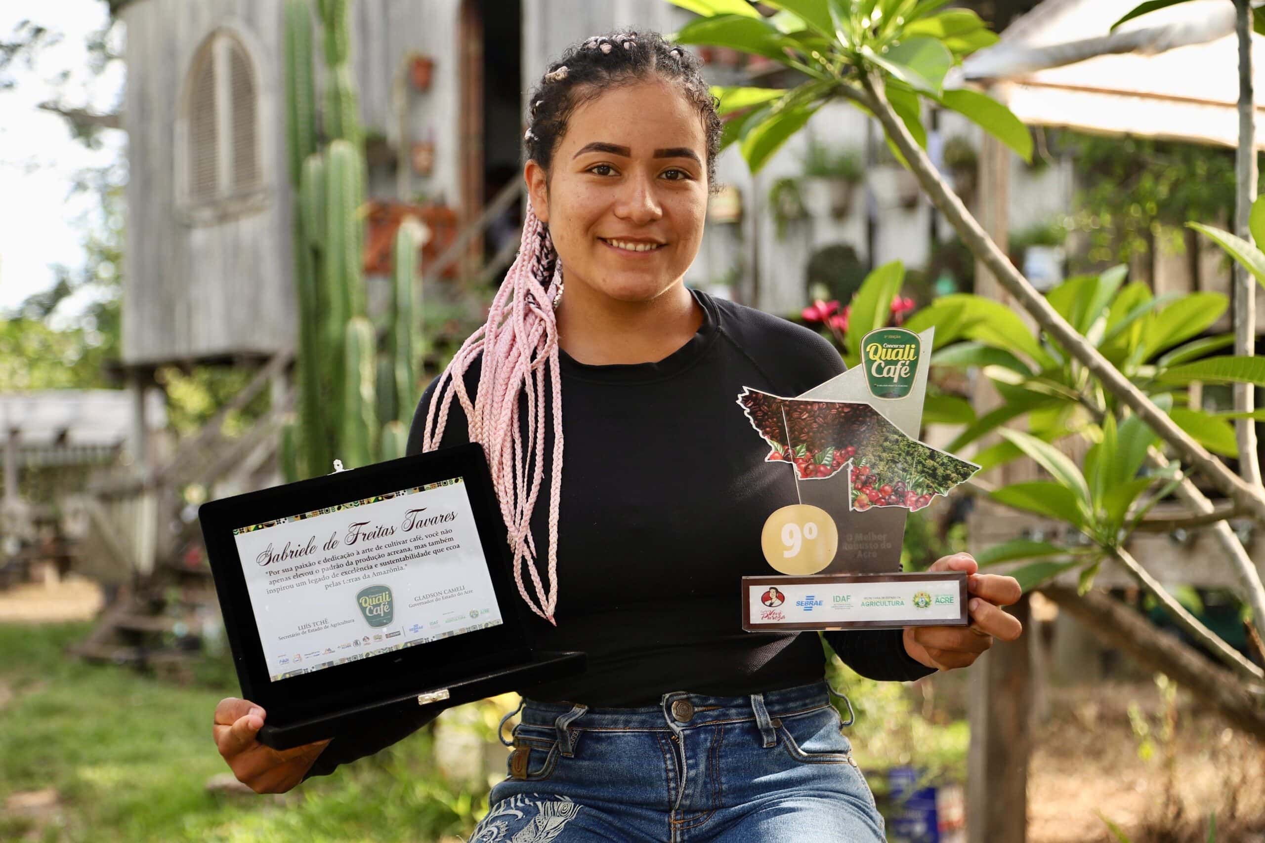 Para o futuro, ela espera conseguir exportar seu produto para diversos países. Foto: Alice Leão/Secom