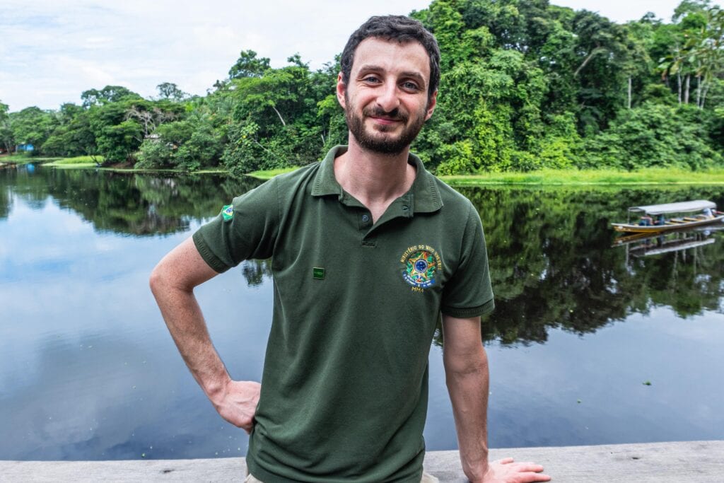 Analista ambiental do Ministério do Meio Ambiente e Mudança do Clima (MMA), Luan Moldan Motta. Foto: Diego Silva/ Secom