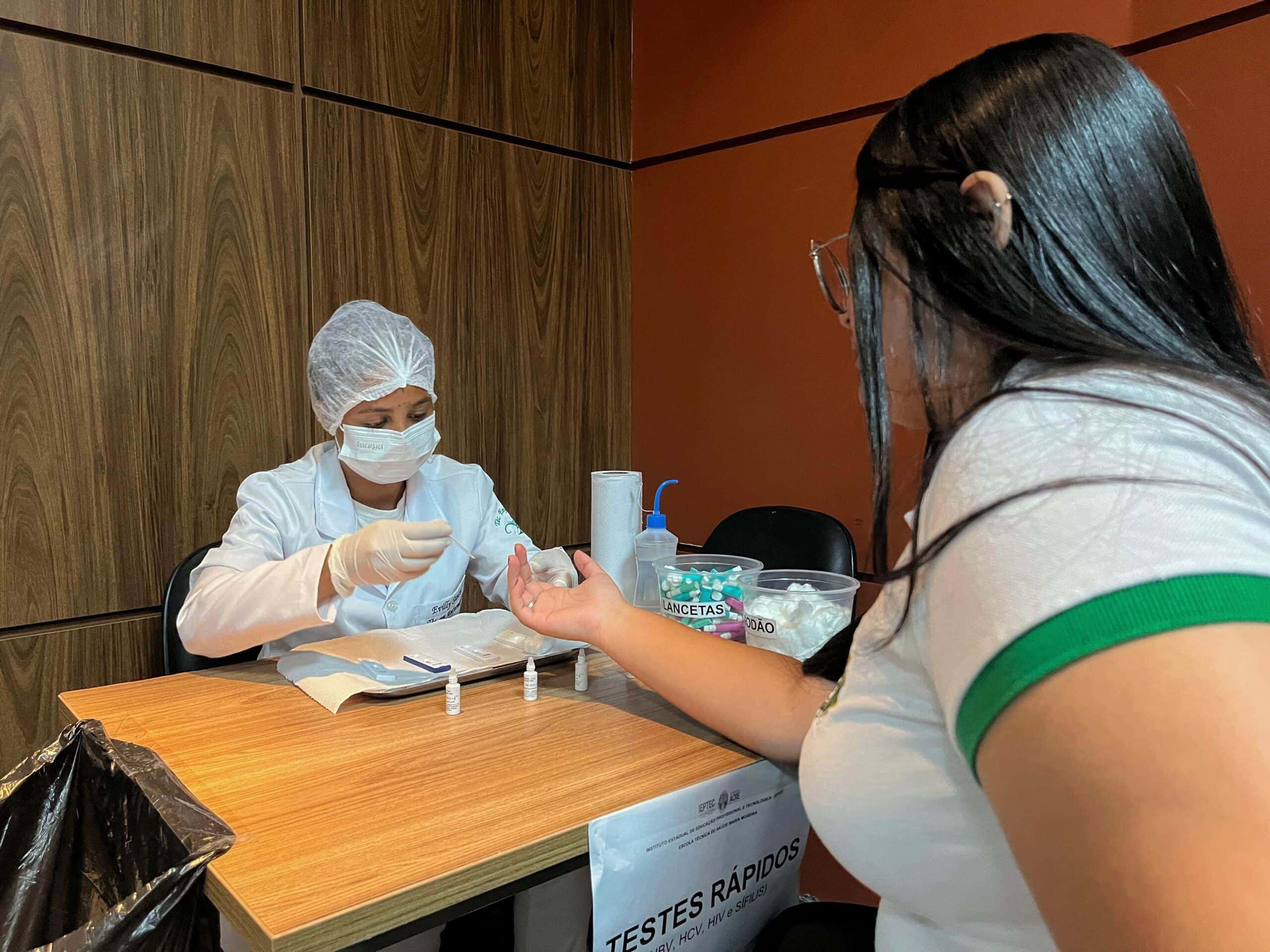 OCA e Semsa realizam ação de saúde em alusão ao Dia Mundial de Luta contra o HIV/AIDS na próxima segunda, em Rio Branco 2 OCA e Semsa realizam ação de saúde em alusão ao Dia Mundial de Luta contra o HIV/AIDS na próxima segunda, em Rio Branco