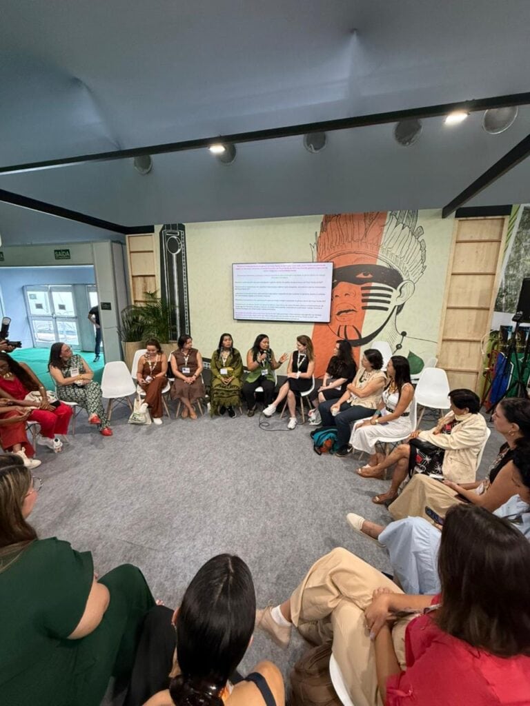 Evento ocorreu durante a COP30. Foto: Tales Farias/Sepi