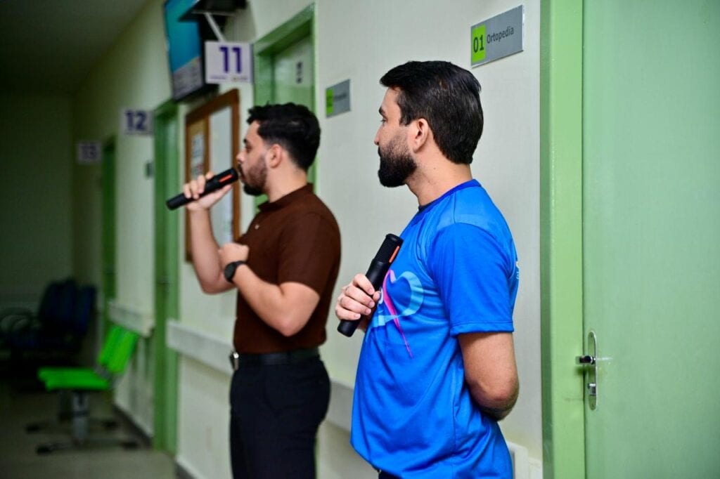 Ação contou com palestra sobre cuidados na saúde masculina. Foto: Ingrid Kelly/Secom