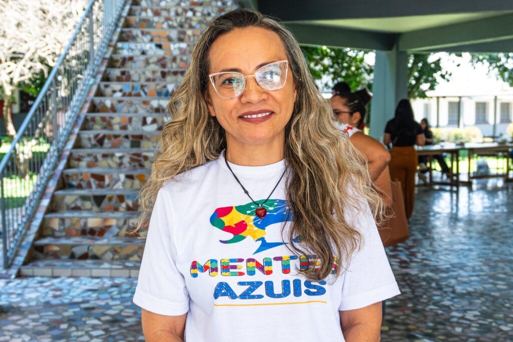 Zenilda Leão, coordenadora do Programa Mentes Azuis. Foto: Diego Silva/ Secom