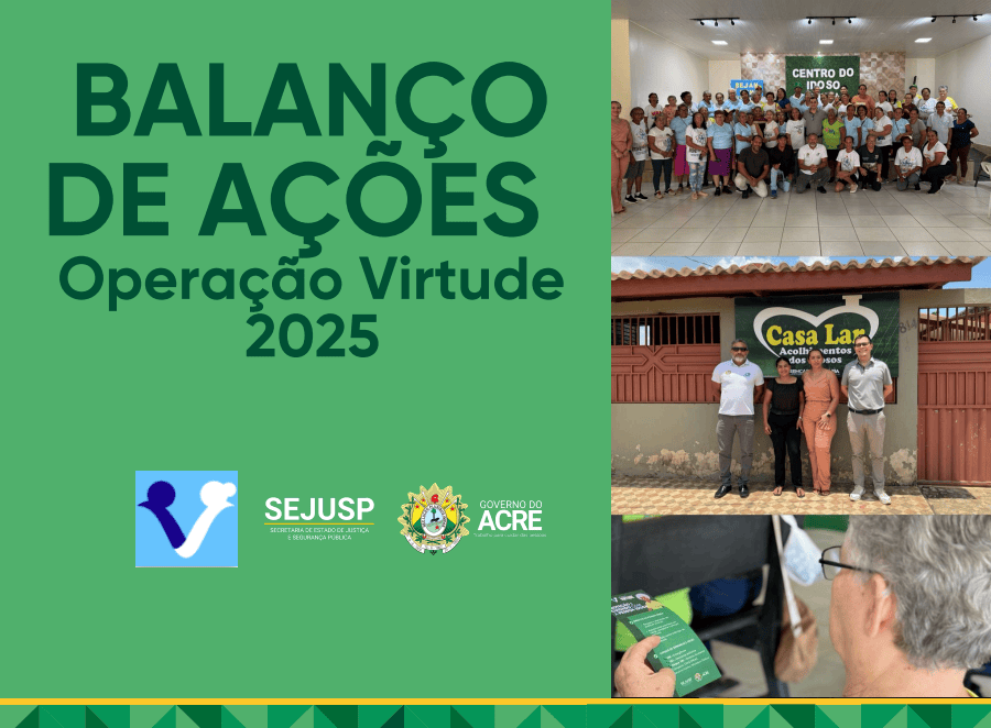 Secretaria de Estado de Justiça e Segurança Pública apresenta o balanço da Operação Virtude 2025. Foto: Ascom/Sejusp